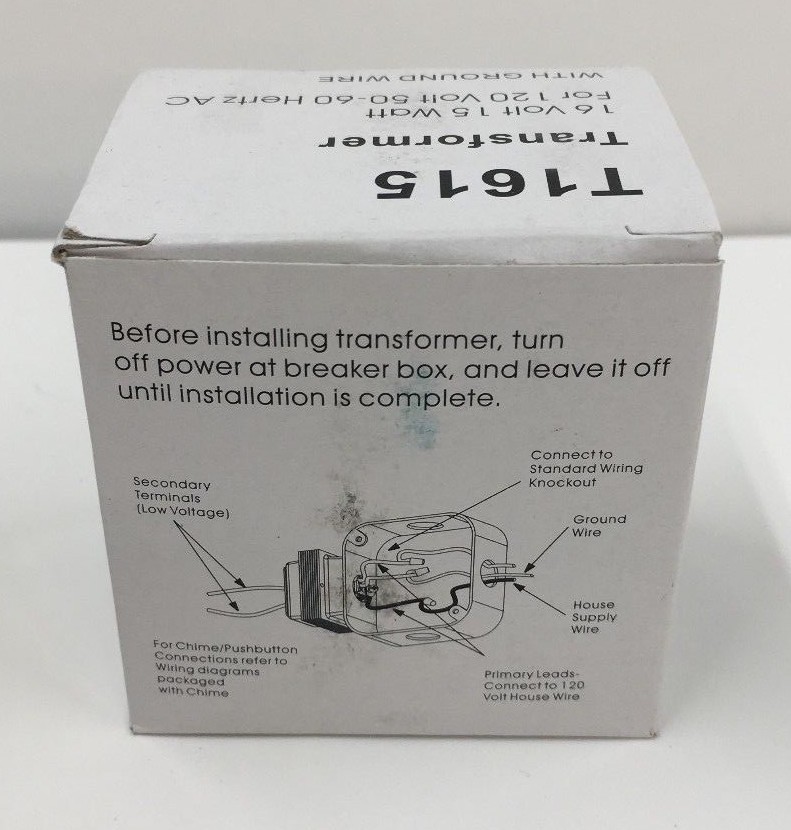Teiber Craftmade T1615 Doorbell Transformer gallery
