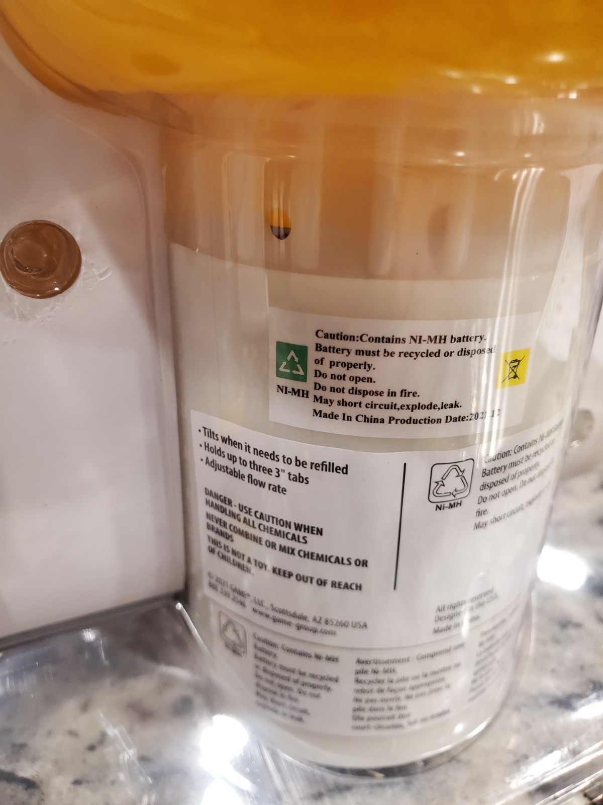 Solar Floating Derby Duck Chlorinator and Thermometer Combo Pack gallery