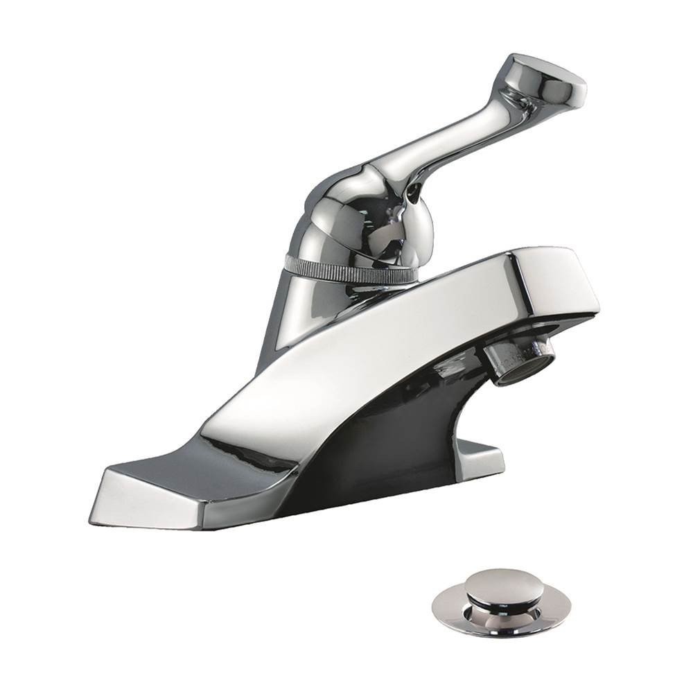 Jones Stephens Single Handle Bathroom Chrome Faucet W/ Pop-UP 1550203 gallery