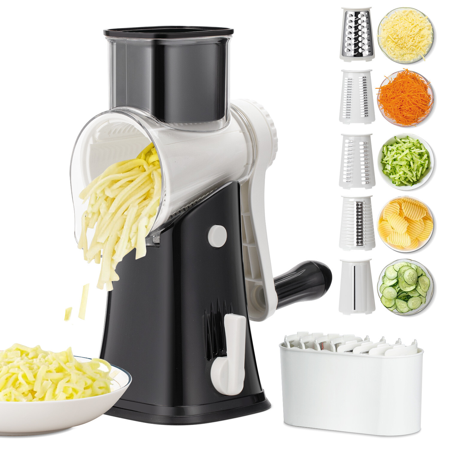 Multifunctional Chopper Kitchen Vegetable Fruit Salad Slicer Cutter Dicer Peeler gallery