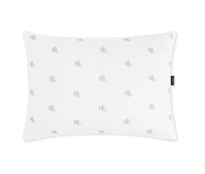 Lauren Ralph Lauren Logo Extra Firm Density Down Alternative Pillow, Standard gallery