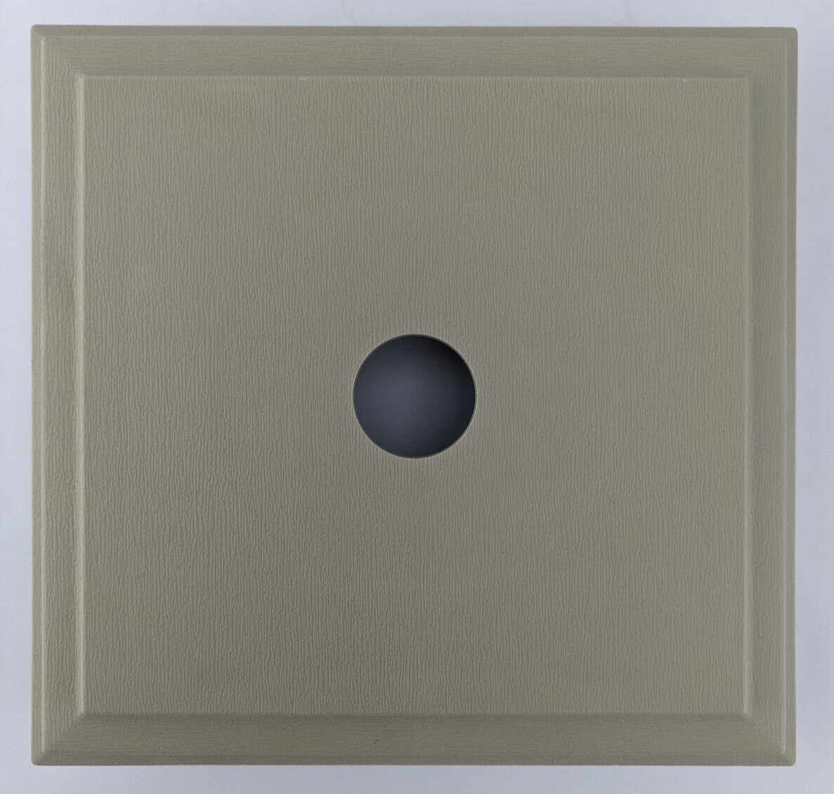 Vinyl Siding Square Standard Mounting Block - Universal Fit - Sand 004 gallery