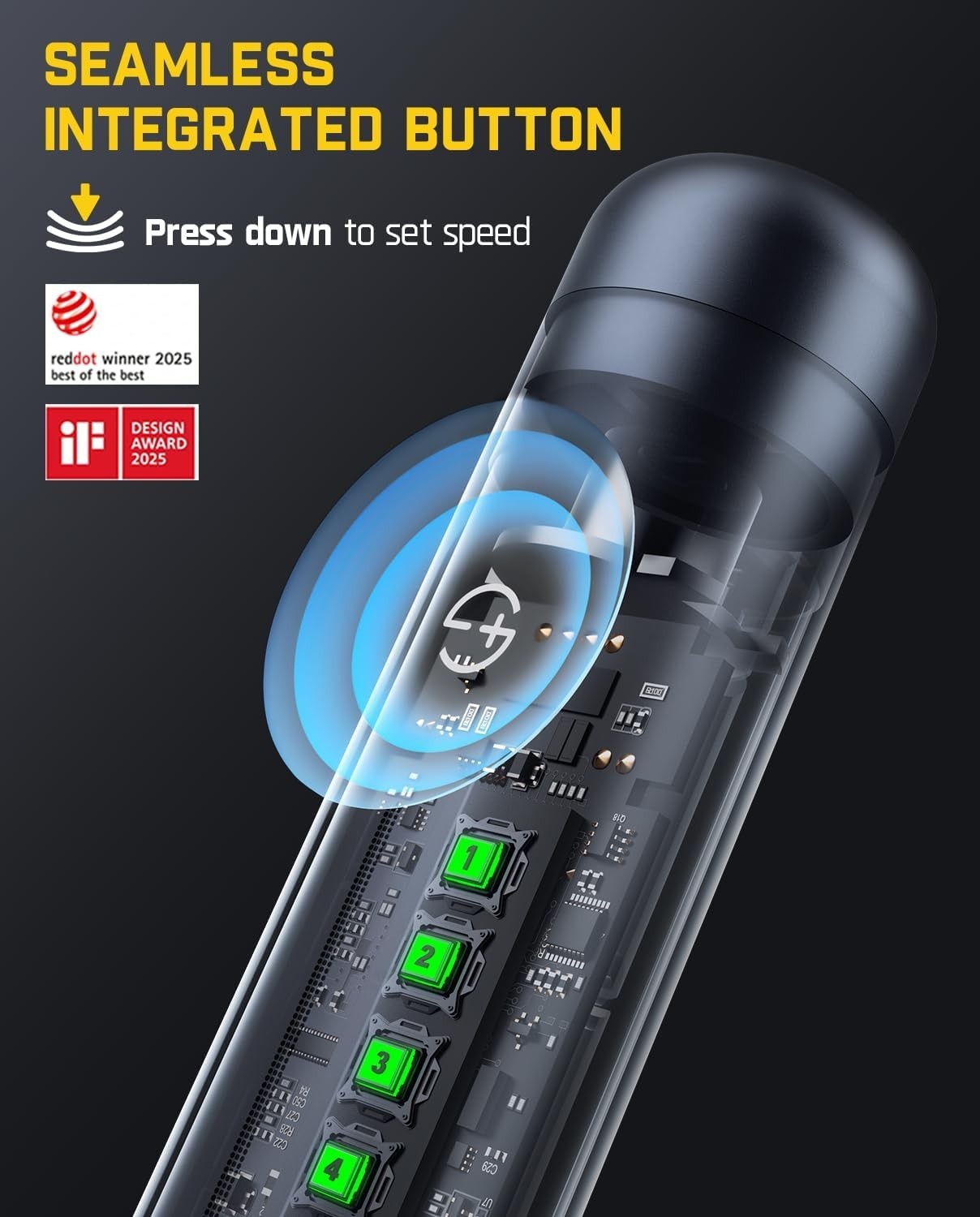Fanttik F2 Master Mini Cordless Rotary Tool Kit, NeoPulse Motor, 5 Speed, 25000 gallery