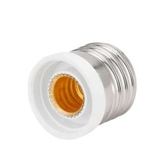 10/20X Light Bulb Socket Adapter Medium Base E26 to Candelabra E12 Screw Reducer