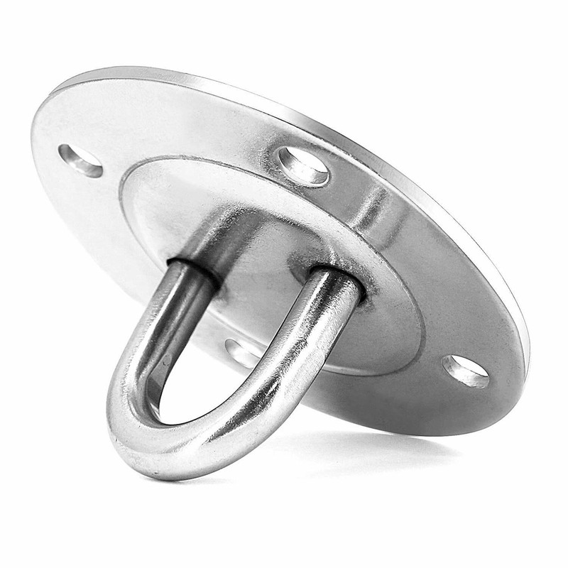 2 Ceiling Suspension Hook for All Swings Hand Rings and More 3.5" Diameter Stain gallery