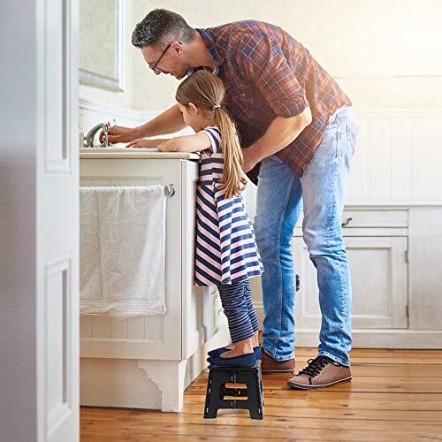 Foldable Step Stool Small Collapsible Folding Durable Fold Up Heavy Duty No gallery