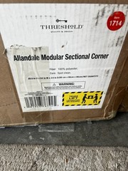 Allandale Modular Sectional Corner White