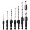 Snappy Drill Bit Adapter Set 1/16-1/4" 7pc 40020 No Slip Collet MADE IN USA gallery