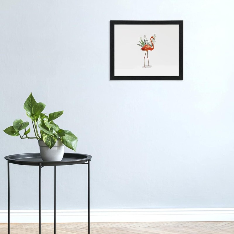11X16 Picture Frame in Black - Horizontal and Vertical Formats for Wall - Compos gallery