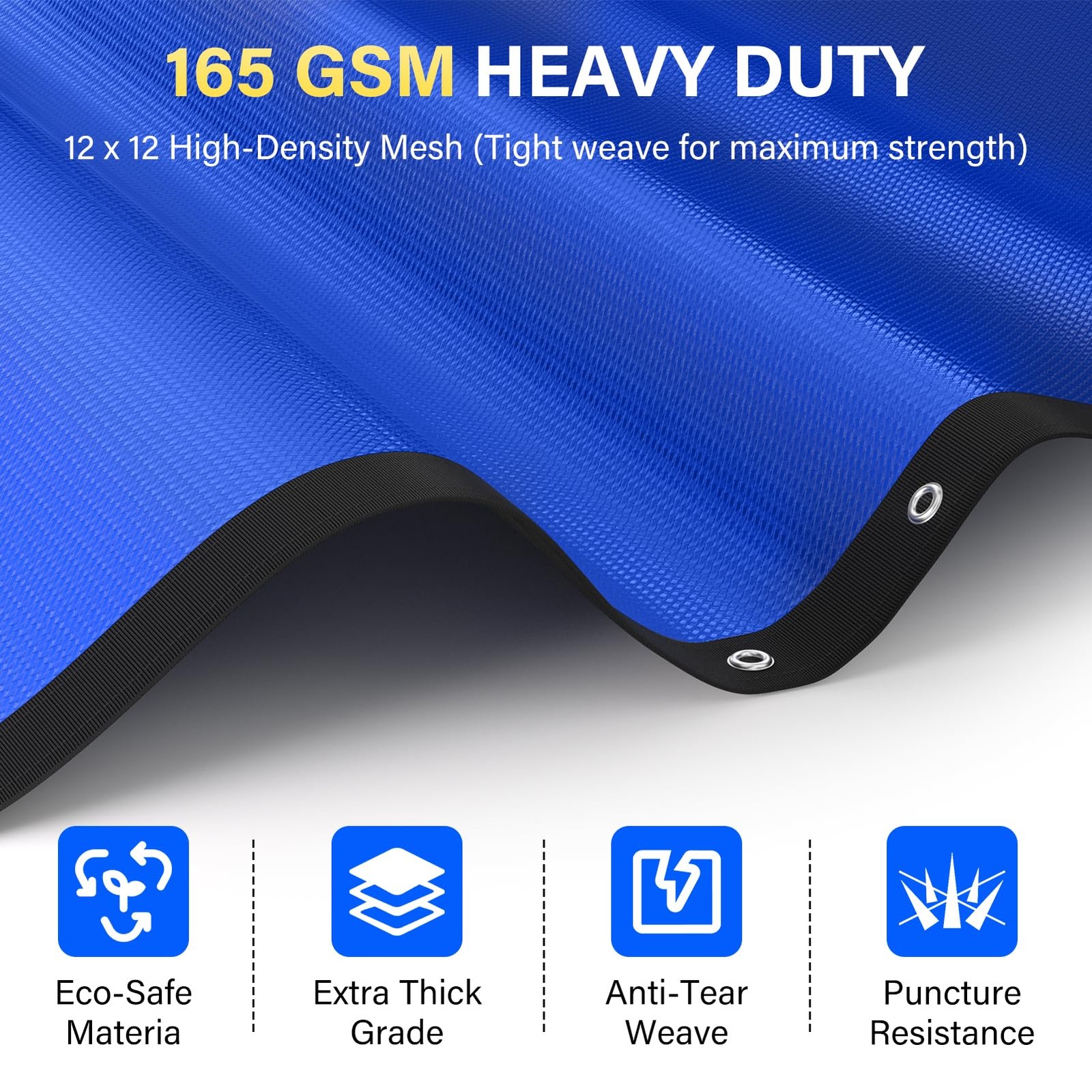 21FT Round Pool Liner Pad for Above Ground Pools, 165 GSM Thickened Puncture-... gallery
