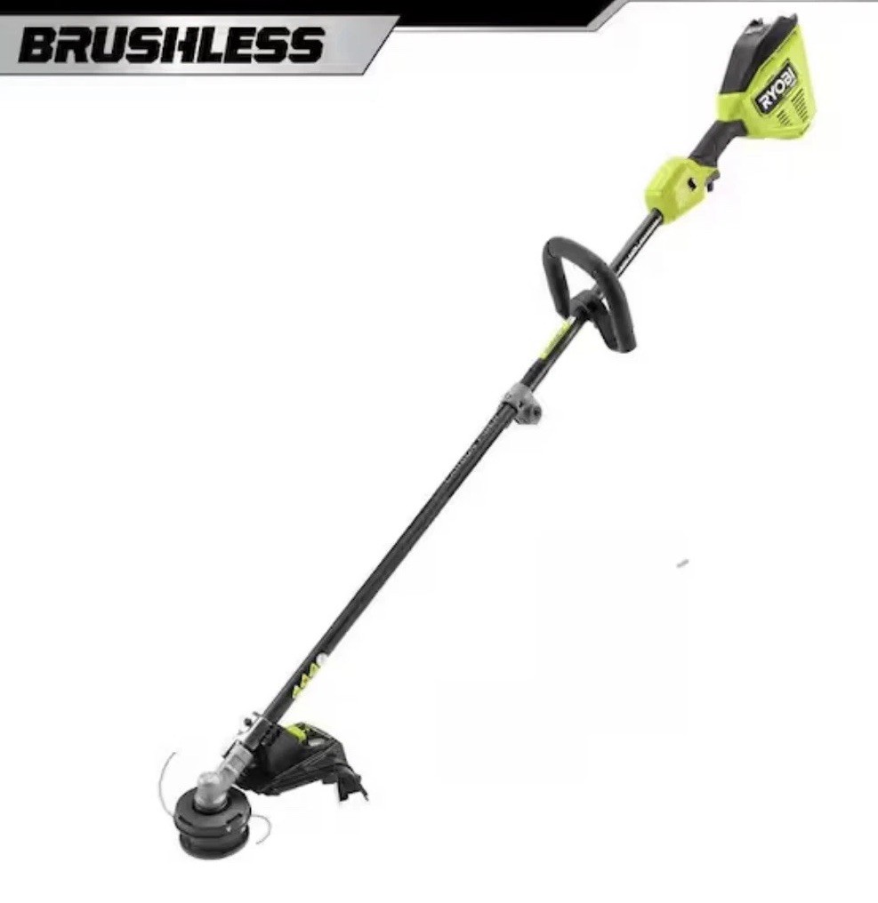 RYOBI 40V String Trimmer USED 16 in Carbon Fiber Trimmer (No Guard) (Tool Only) gallery