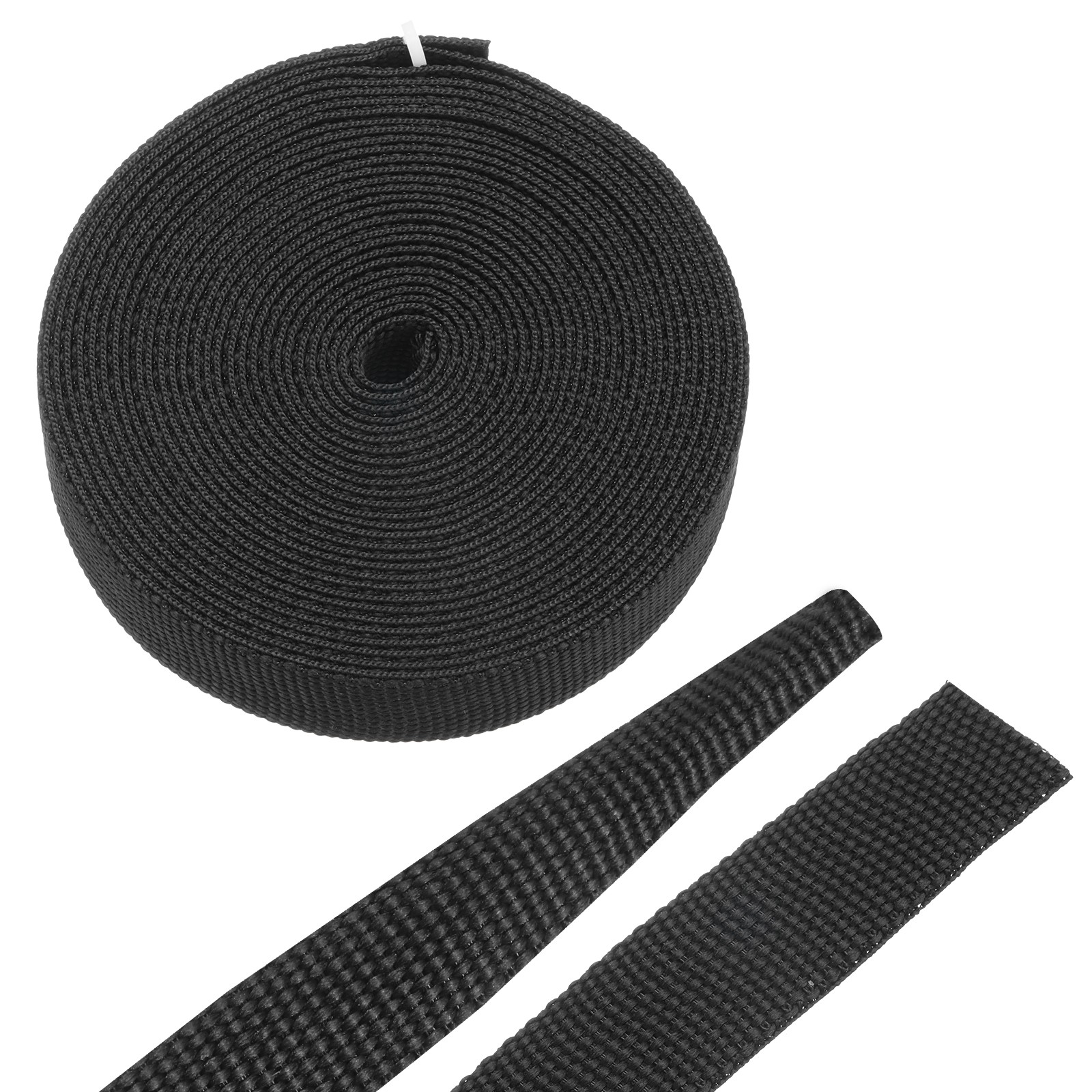 Braided Cable Sleeves , 3/8" 16ft Black PET Heat Shrinkable Cord Protector gallery