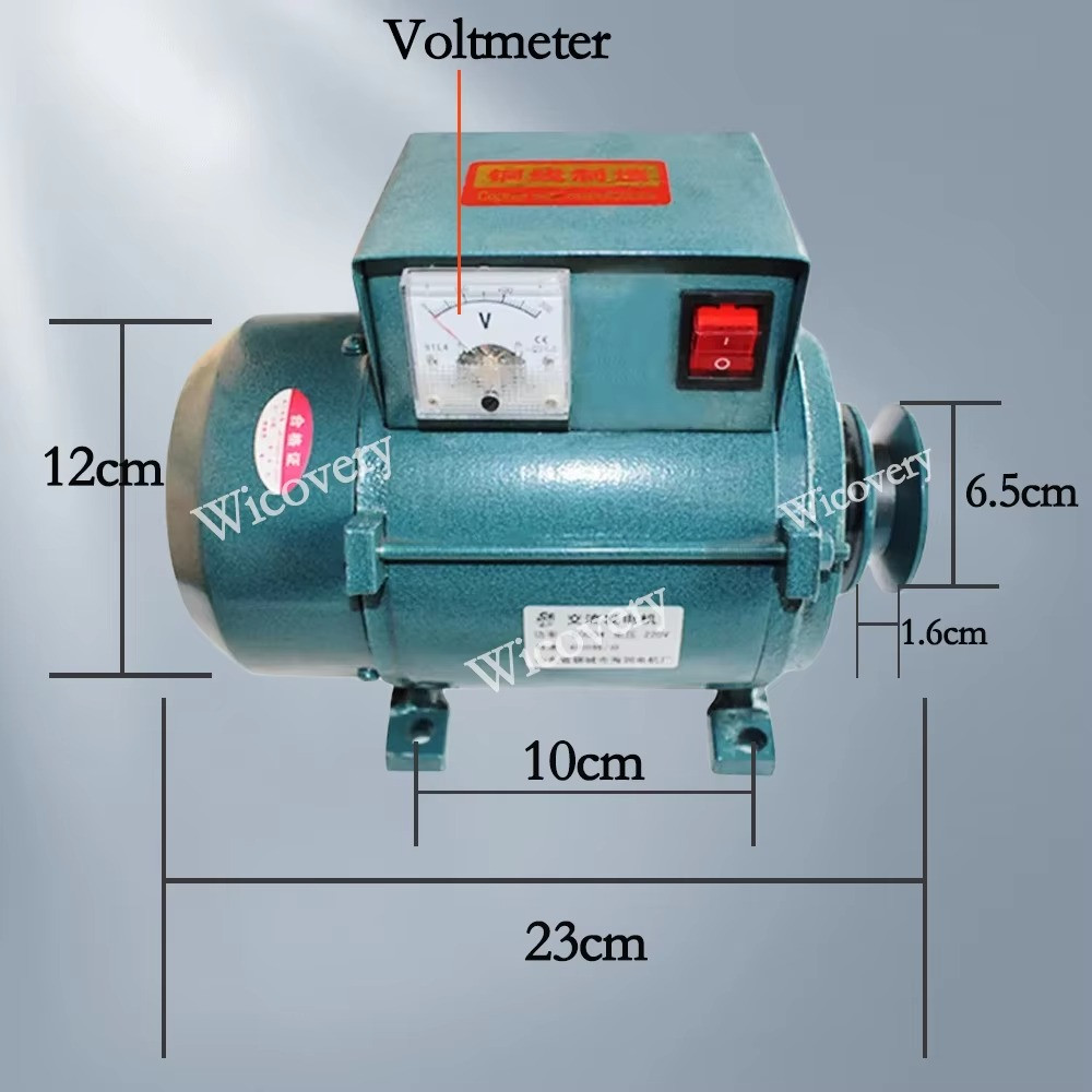 5KW 10KW 220V Single Phase Permanent Magnet Alternator Dynamo Hydrolic Generator gallery
