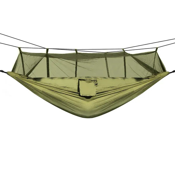 Double Hammock With Maximum Weight Capacity Of 600 Pounds, Equipped gallery