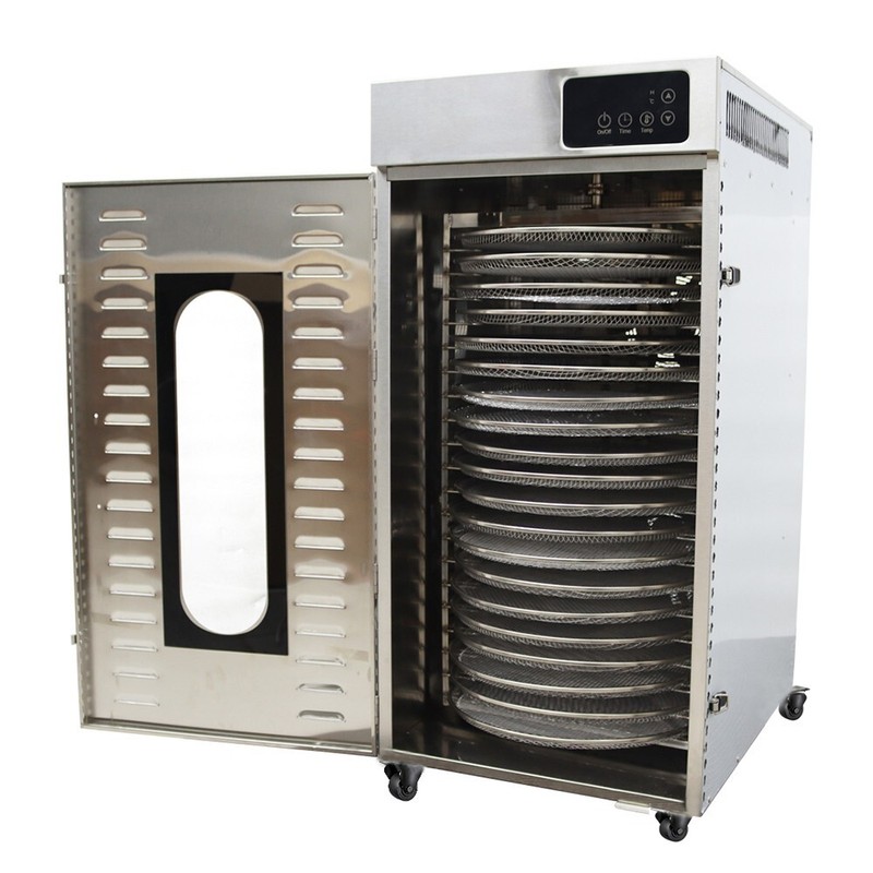 20 Layer Floor Type Food Dehydrator with Rotary Plate Time /Temperature Control gallery