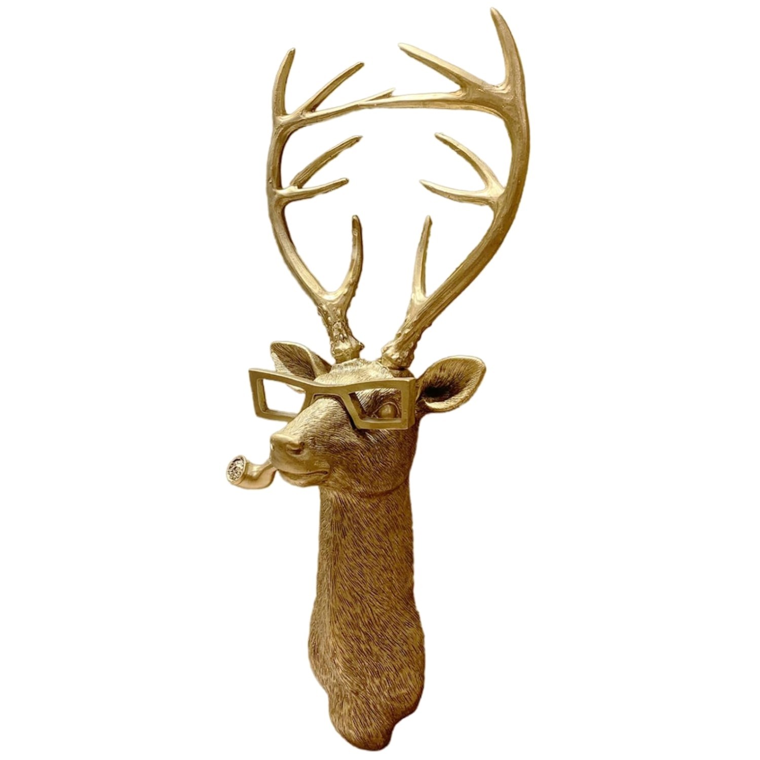 Realistic Animal Head Wall Hanging Decor - Resin, Waterproof gallery