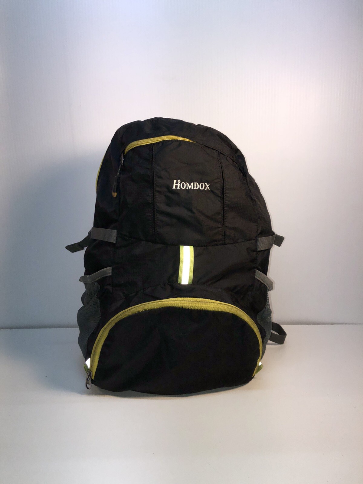 Homdox Foldable Black Sports Backpack - Lightweight Packable Foldable Rucksack 2
