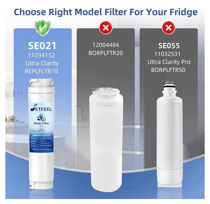 4 PACK SETFEEL SE021 Replacement for Bosch Thermador Ultra-Clarity Water Filter gallery