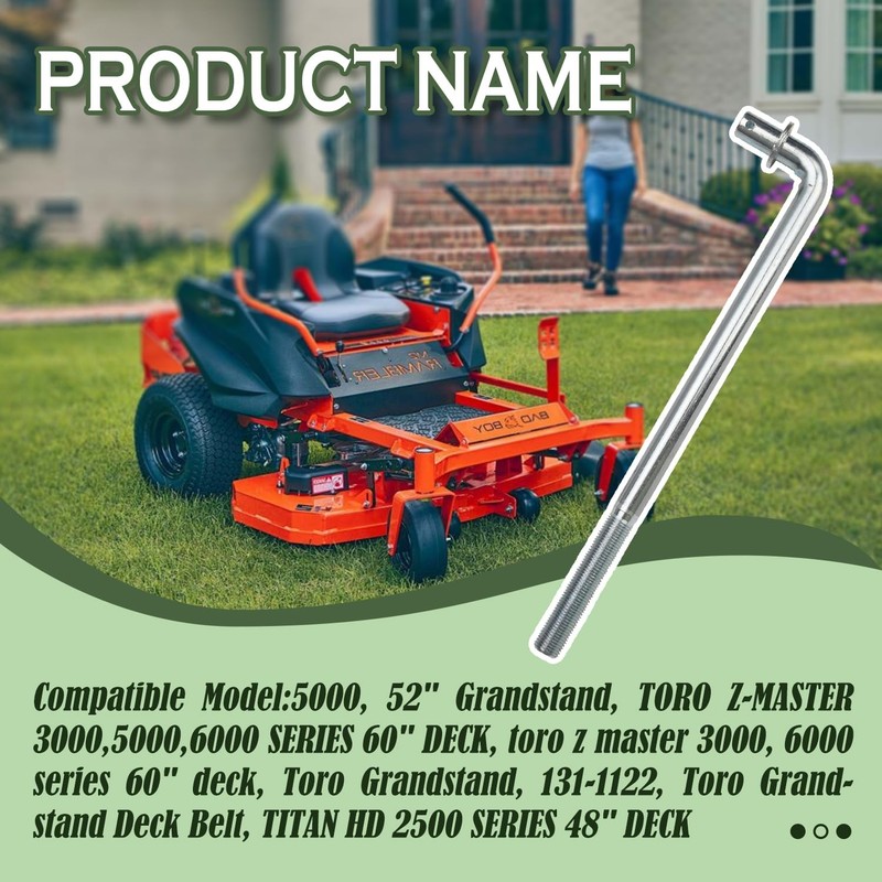 1313945 Deck Mount Rod Compatible with Toro Quest E S Series & TimeCutter SWX... gallery