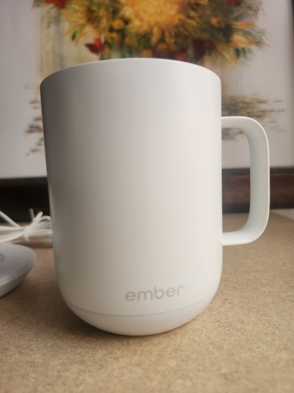 Ember Temperature Control Smart Mug White 10oz CM17 & charging Base - Works gallery