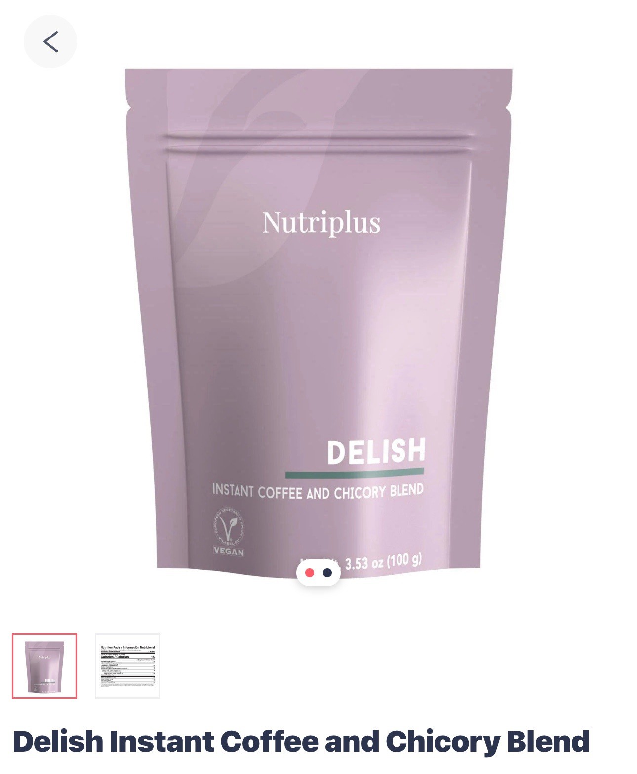 Nutriplus Delish Coffee gallery