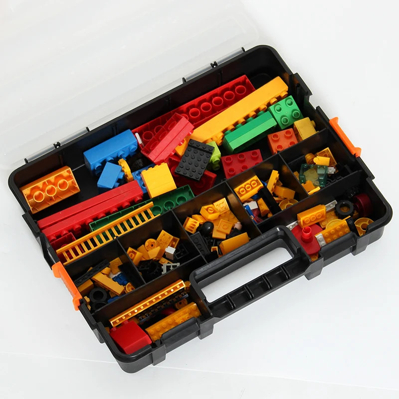 ABS Plastic Portable Parts Box Screw Storage Box Metal Parts Hardware Tool Screw gallery