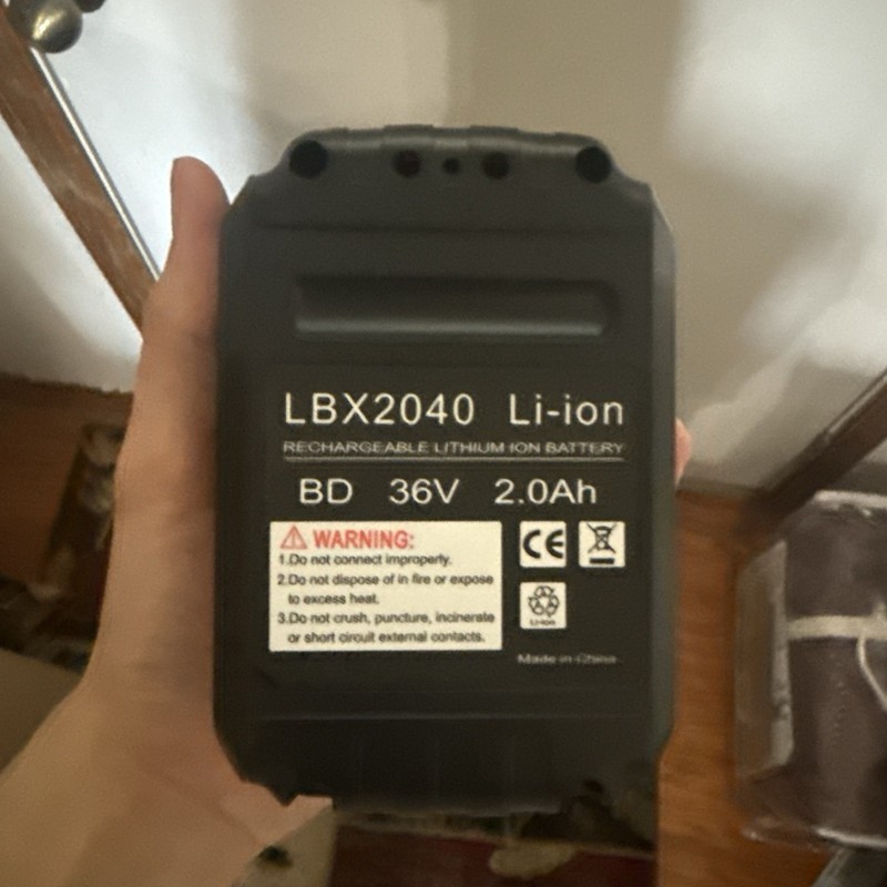 2000mAh 36V Lithium Battery Replacement for Black+Decker LBX2040 LBXR36 DC9360 gallery