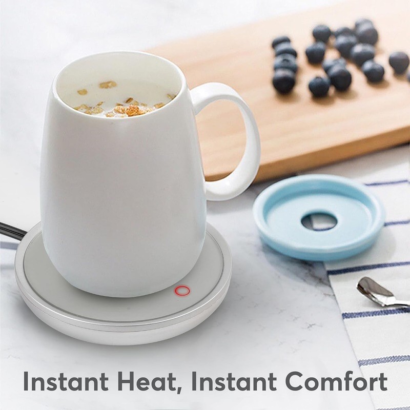 Coffee Mug Warmer - Compact Coffee Cup Warmer for Desk with Auto On/Off - Multip gallery