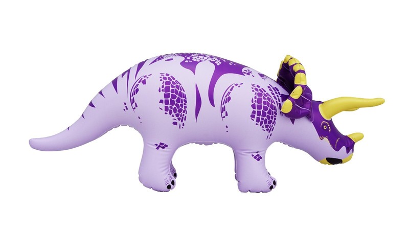 5 Pack Inflatable Dinosaur Party Pack Brachiosaurus, Triceratops, Raptor gallery