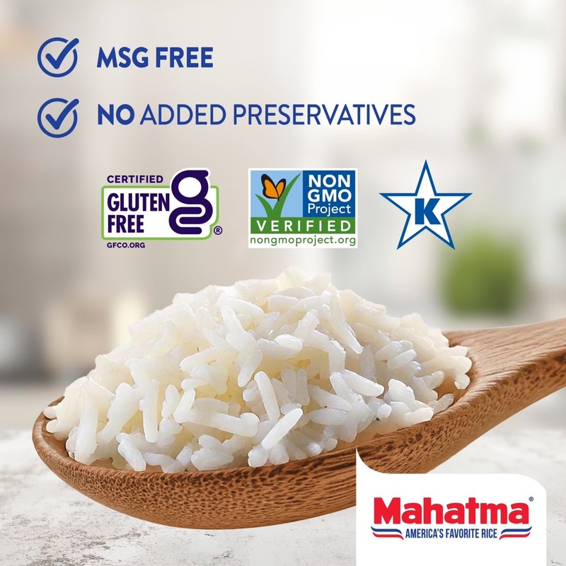 Mahatma Enriched Extra Long Grain White Rice 20 lb Bag gallery
