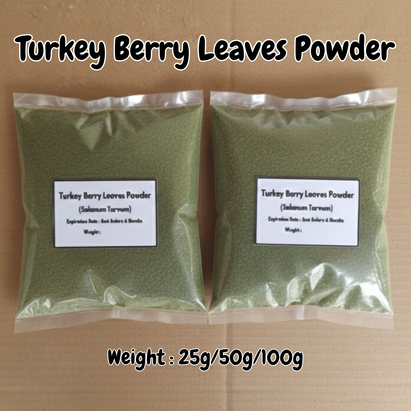 Turkey Berry Leaves Powder Organic Solanum Torvum Natural Pure Leaf Powder gallery