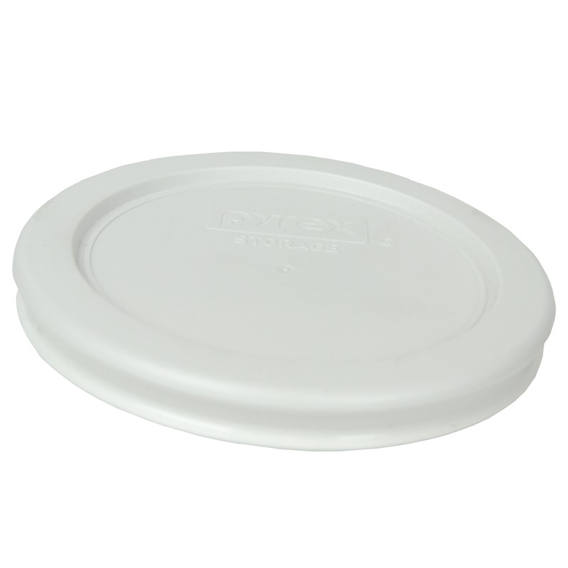 Pyrex 7202-PC White Plastic Replacement Storage Lid Cover gallery