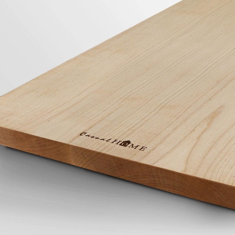 Maple Cutting Board Wood Reversible Juice Groove American Hardwood Durable 18x12 gallery