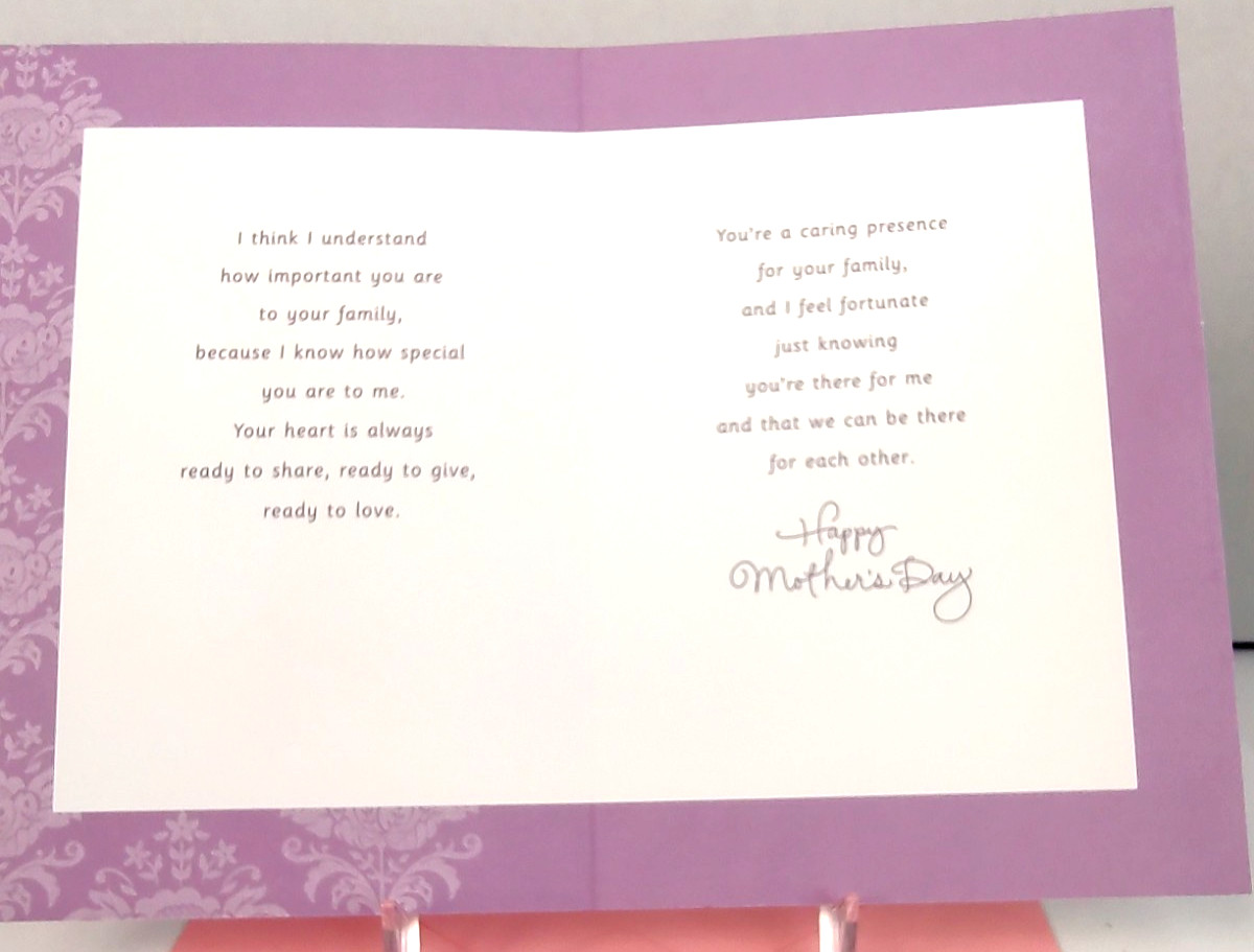 Hallmark Expressions Happy Mothers Day "For my Sister Card w/envelope gallery