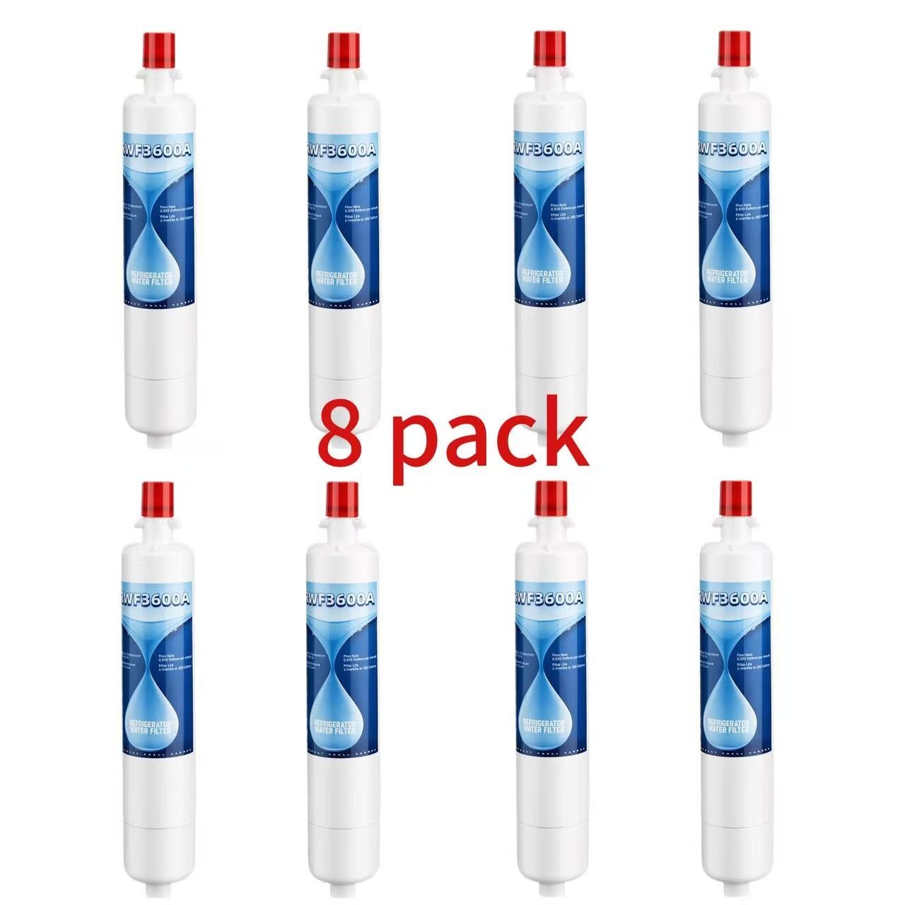 8 Pack Refrigerator Water Filter Replacement for GE RPWF WF277 RWF3600A gallery