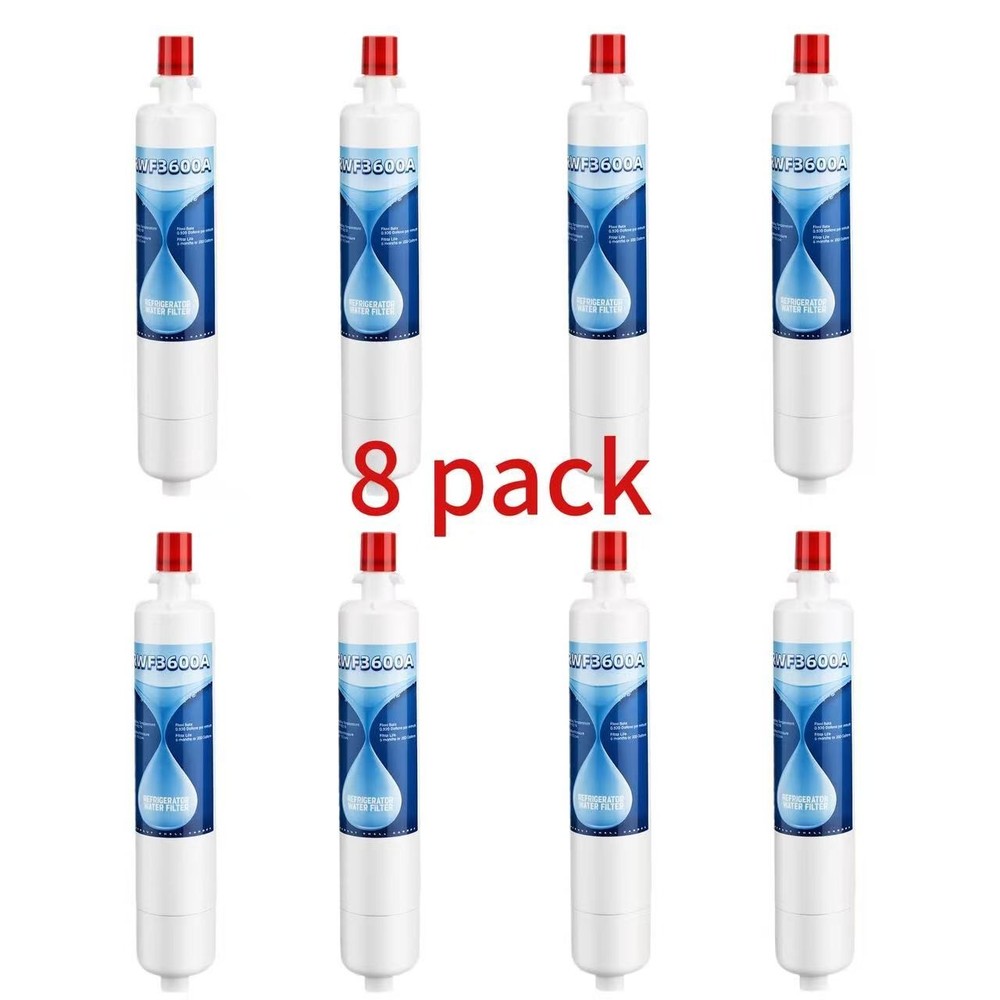 8 Pack Refrigerator Water Filter Replacement for GE RPWF WF277 RWF3600A