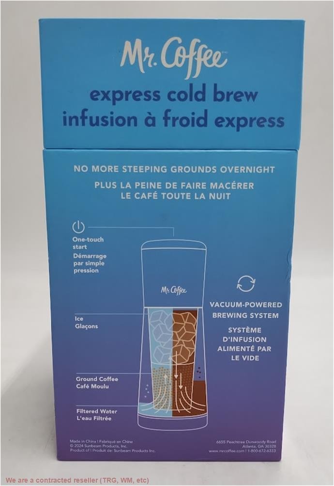 Mr. Coffee Portable Cold Brew Coffee Maker Sake gallery
