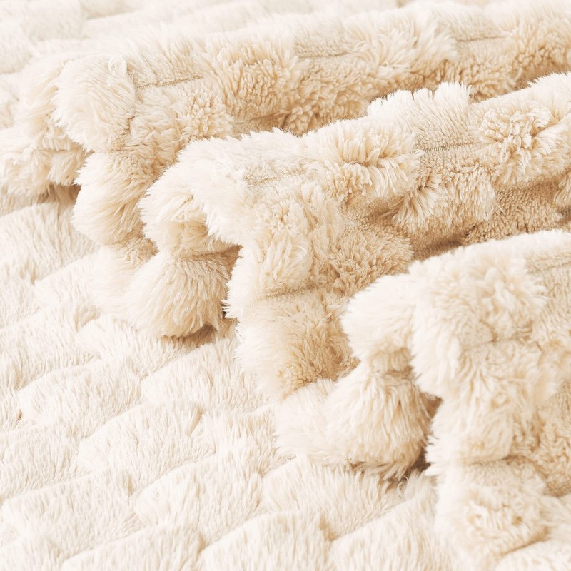 Fleece Throw Blanket for Couch 300GSM Super Soft Plush Fuzzy Blankets Lap Bla... gallery