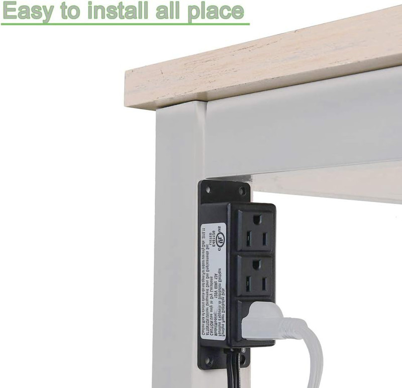 Surface Mounted Power Strip 3 Ac Grounded Outlets Mountable Power Strip gallery