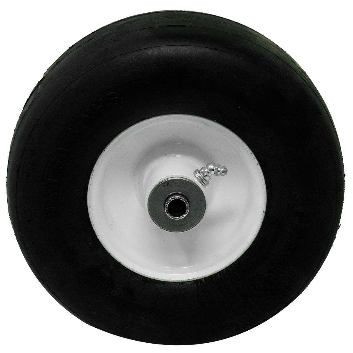 2PK 9x3.50-4 Solid Tire & Wheel Front Caster 3/4" HD Bearing Fits Grasshopper gallery