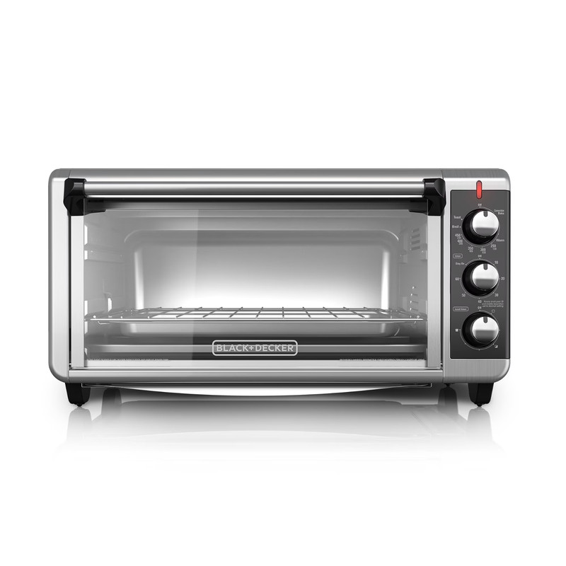 BLACK+DECKER 8 Slice Extra-Wide Countertop Toaster Oven, TO3250XSB, Free Ship gallery