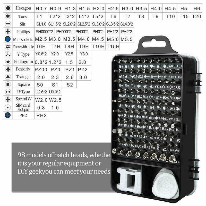 Camera Repair Tool Kit Open Screwdriver Set Torx Screwdriver for Olympus Nikon gallery