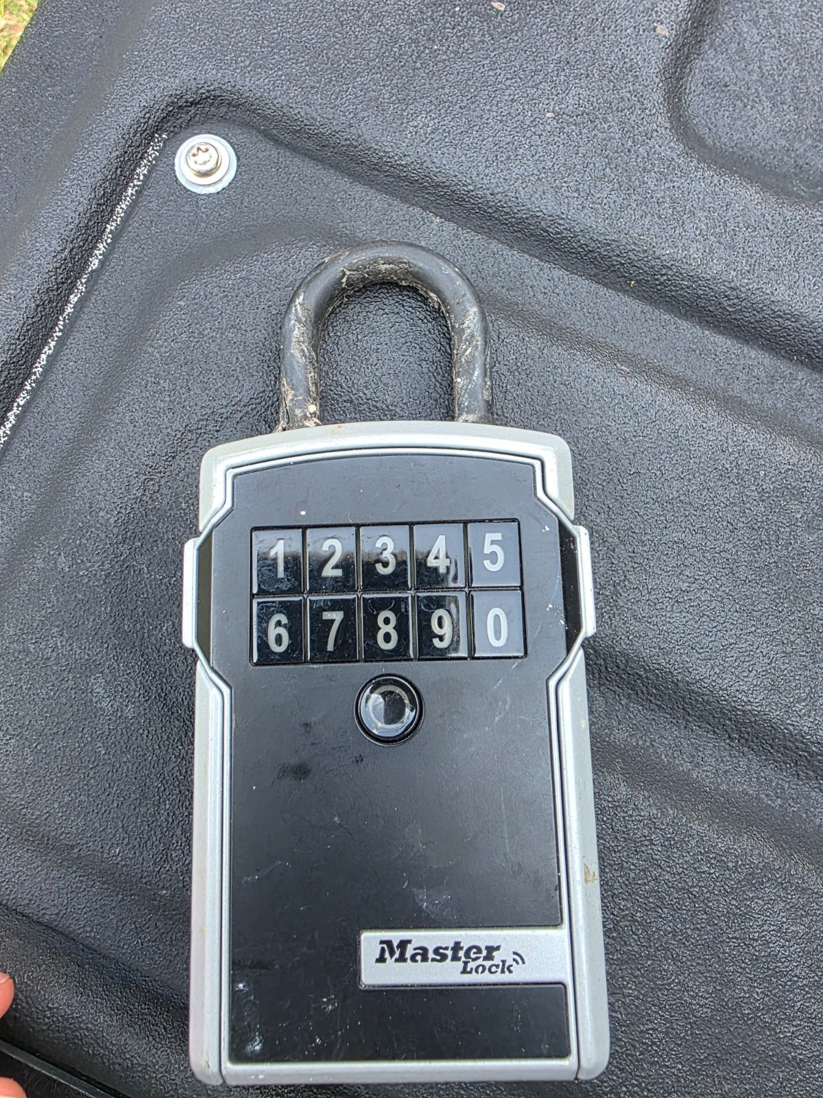 Master Lock Portable Bluetooth® Lock Box for Keys, Metal, 3-1/4 in — 7-13/64 in gallery