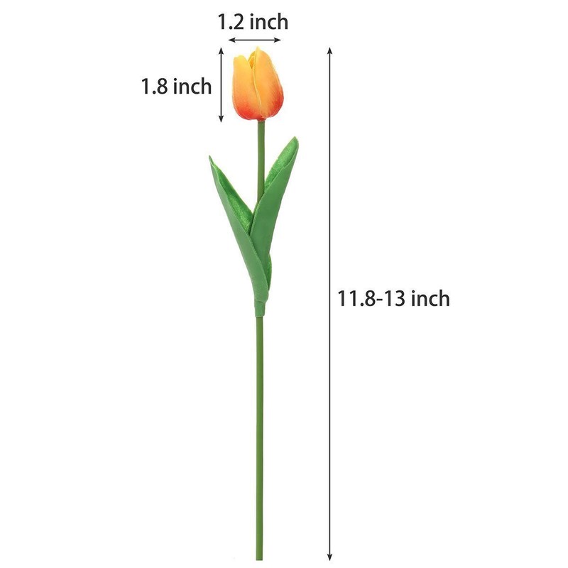 5 10 25Pcs Real Touch Artificial Tulips Bridal Home Wedding Party Festival Decor gallery