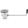 3 PACK Twist Lever Handle Waste Valve 3.5 Sink Opening Commercial Drain Strainer gallery