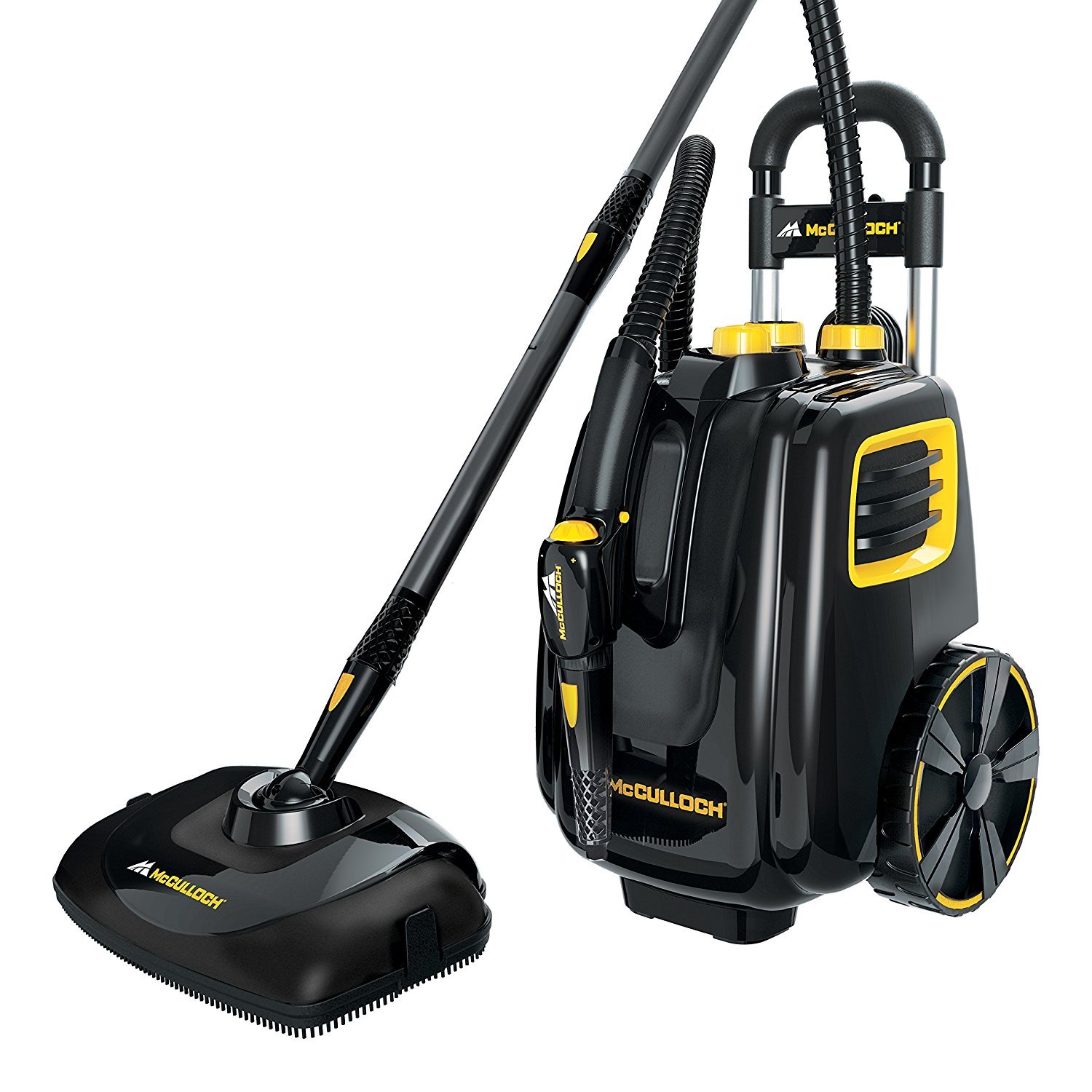 McCulloch 1500W Multipurpose Deluxe Canister Steam Cleaner w/ 23 Accessories New gallery
