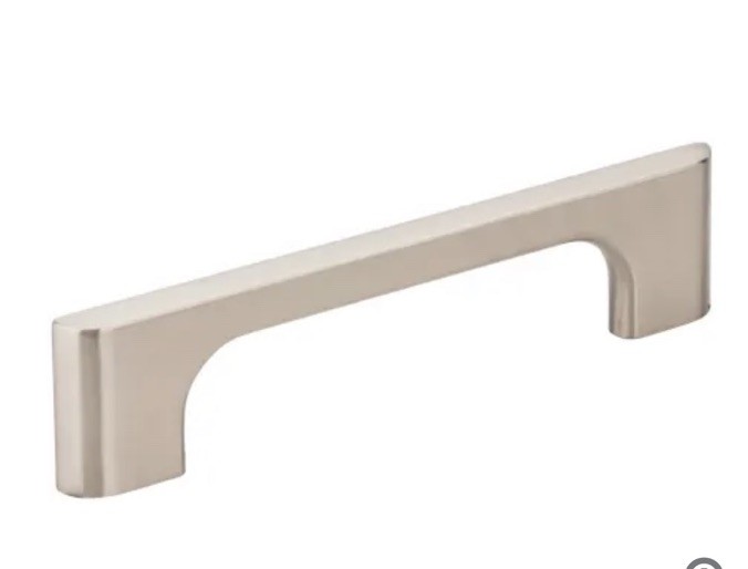 Jeffrey Alexander Leyton 3-3/4" Center to Center Slim Cabinet Pull 286-96SN NEW gallery