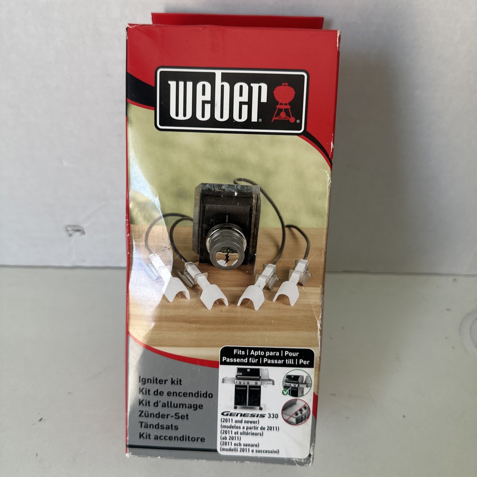 Weber Igniter Kit for Genesis 330 Gas Grill with Front Mounted Control Panel gallery