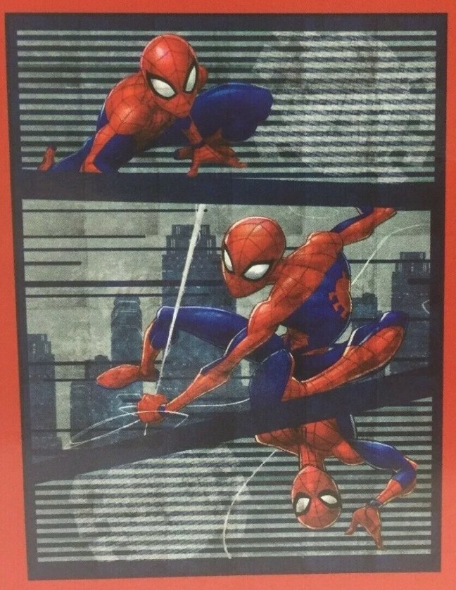 Marvel Spider-Man Soft Weighted Blanket 4.5 pounds 36x48 in. Spiderman New gallery