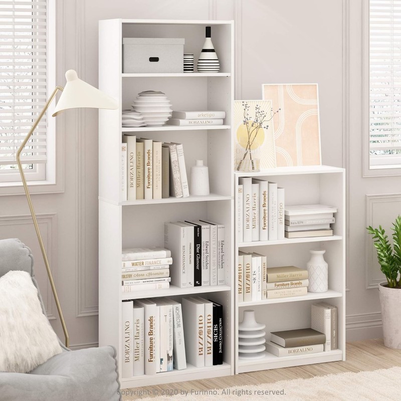Functional 3-Tier Bookshelf - Adjustable Storage for Living Room & Office gallery